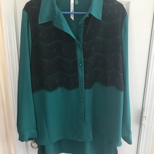 EUC Lacy blouse! 2X